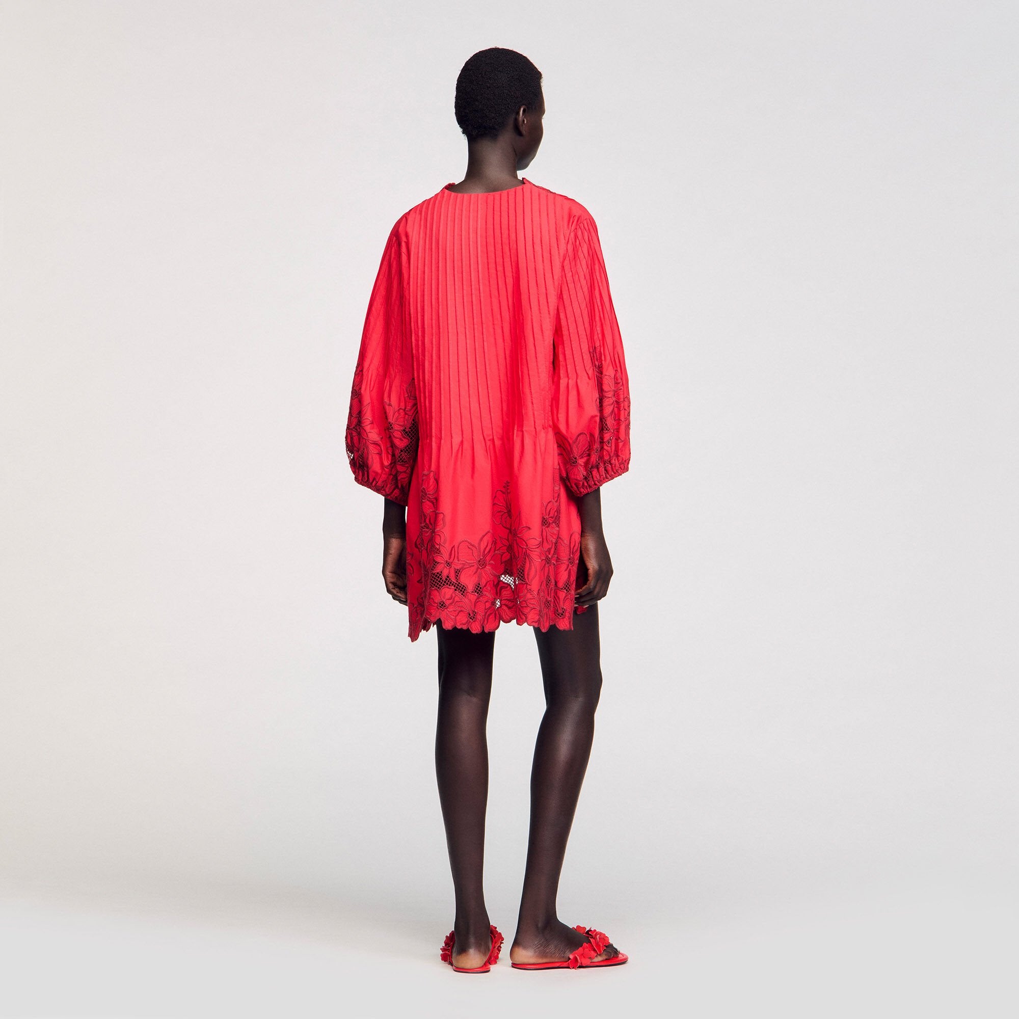 Sandro Women Mini dress with floral details