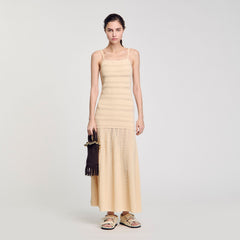 Sandro Women Knit maxi dress
