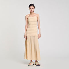 Sandro Women Knit maxi dress
