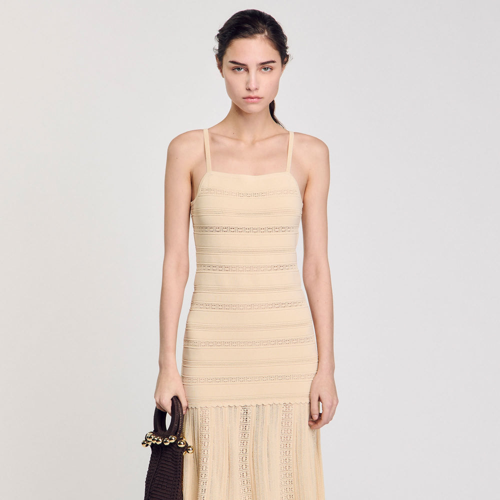 Sandro Women Knit maxi dress