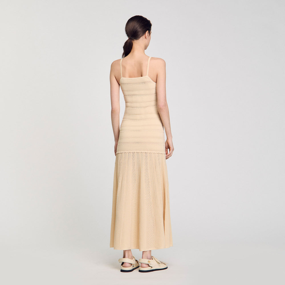 Sandro Women Knit maxi dress