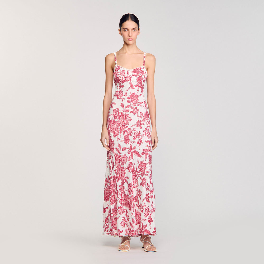 Sandro Women Floral print maxi dress