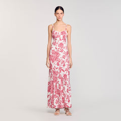 Sandro Women Floral print maxi dress