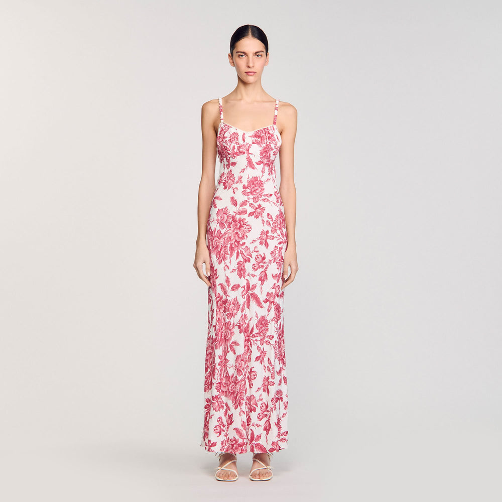 Sandro Women Floral print maxi dress
