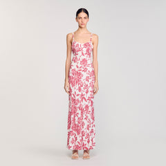 Sandro Women Floral print maxi dress