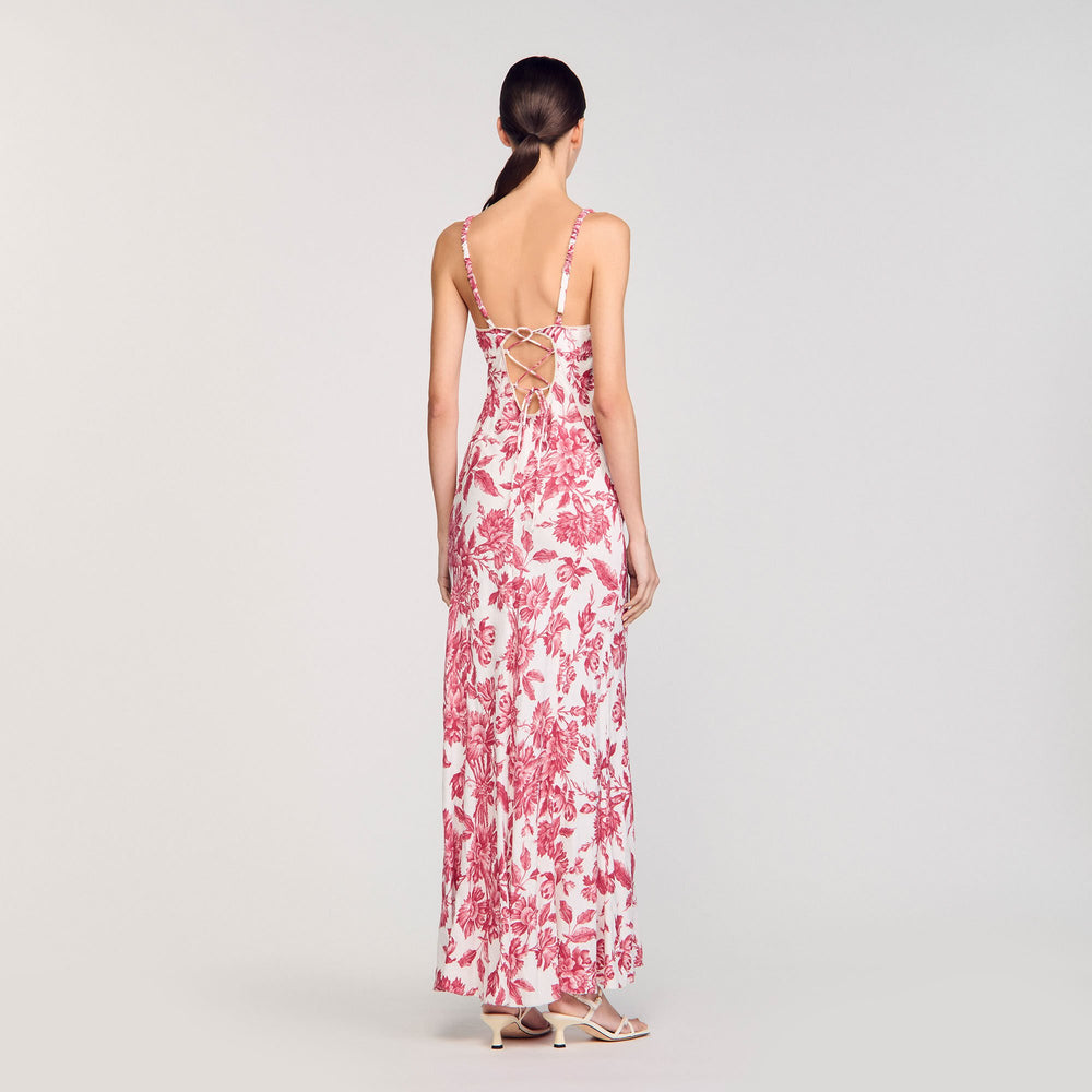 Sandro Women Floral print maxi dress