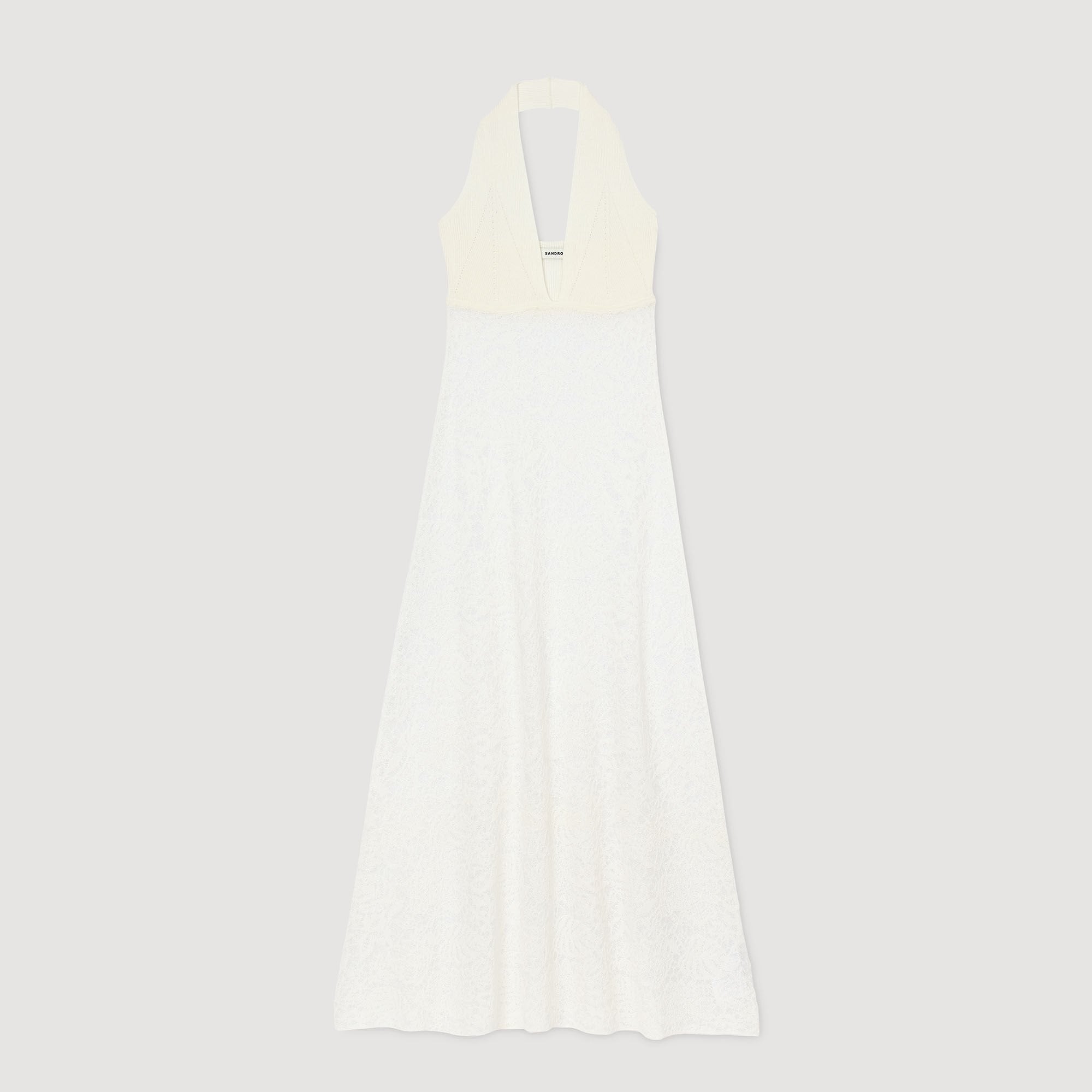 Sandro Women Maxi knit dress
