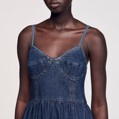 Sandro Women Midi denim dress
