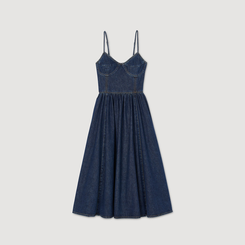 Sandro Women Midi denim dress