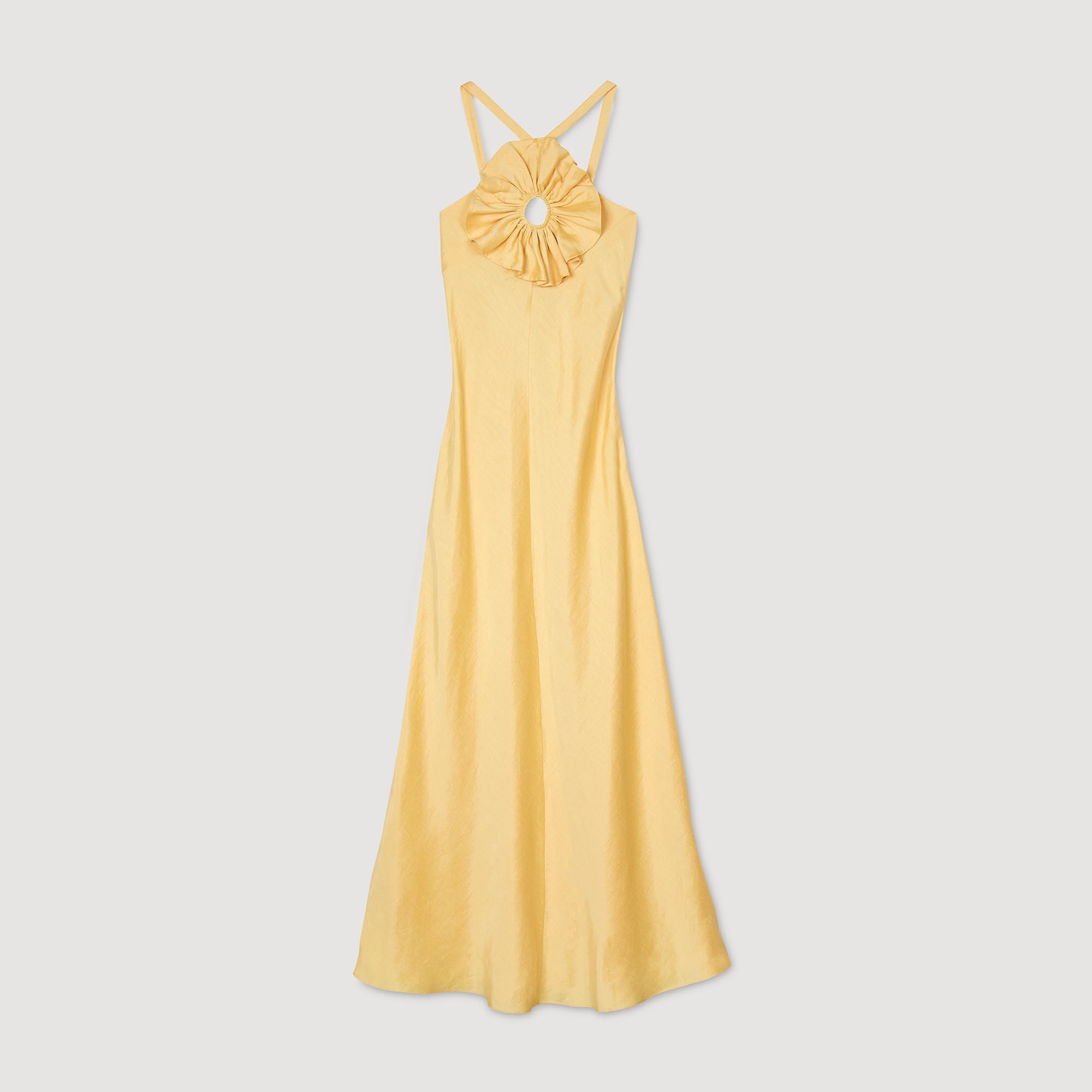 Sandro Women Floral detail maxi dress