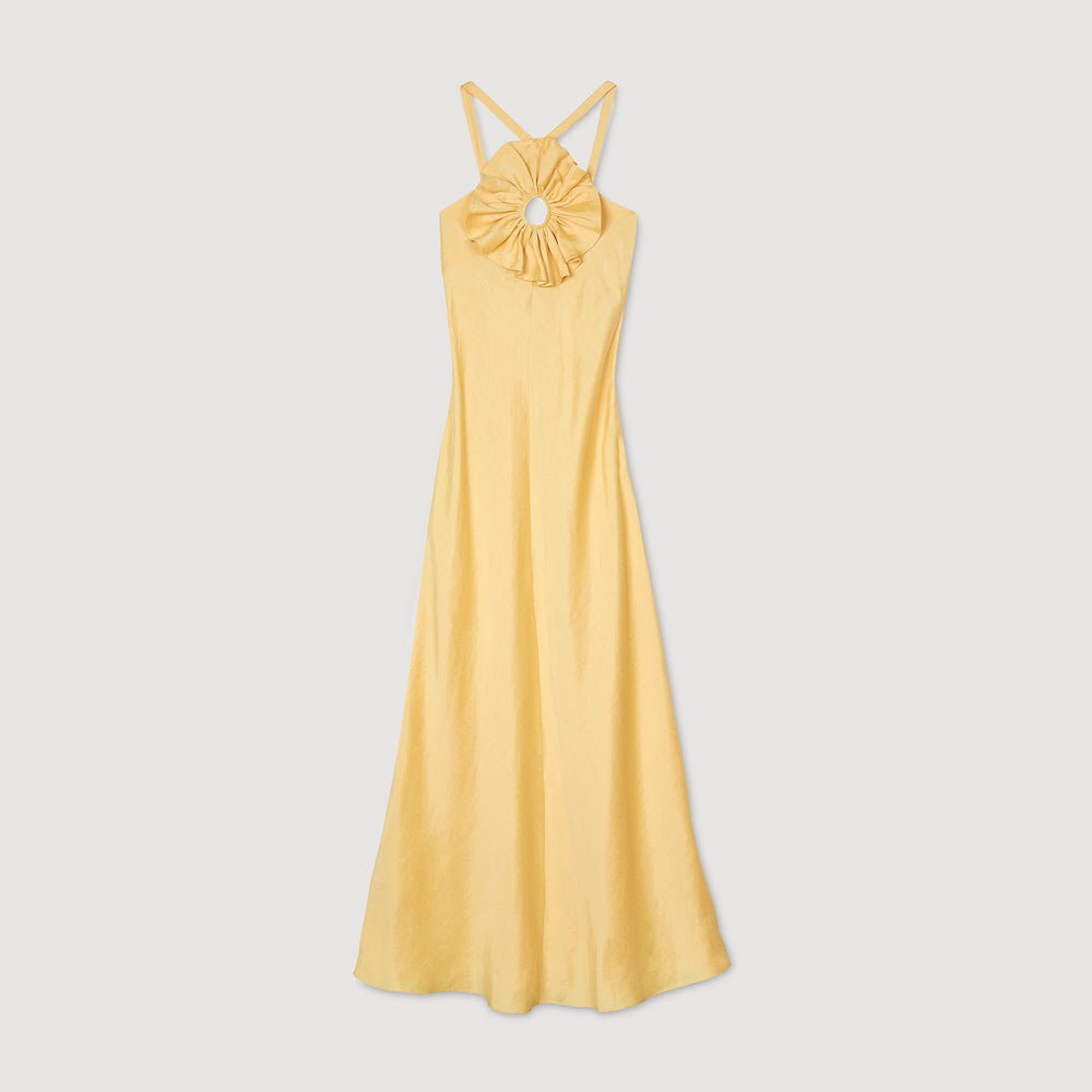 Sandro Women Floral detail maxi dress