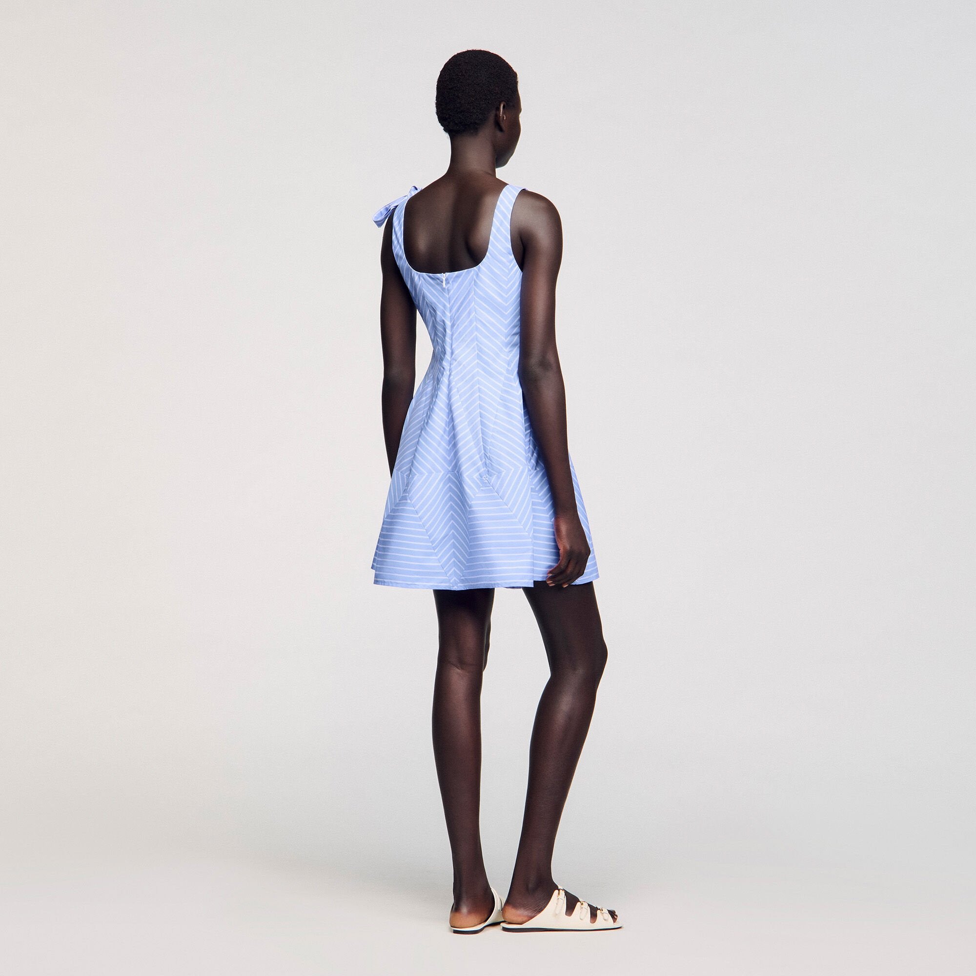 Sandro Women Mini striped dress
