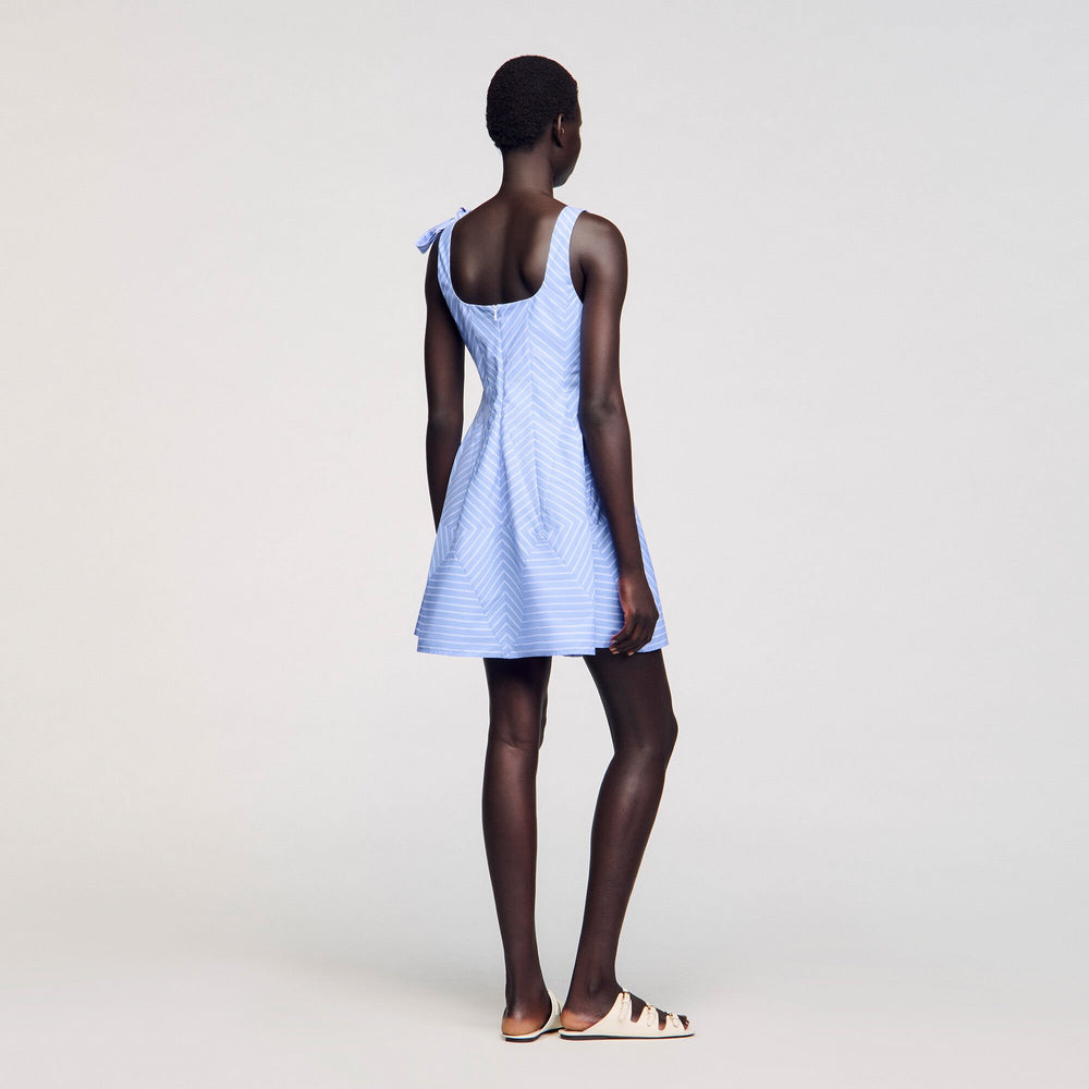 Sandro Women Mini striped dress