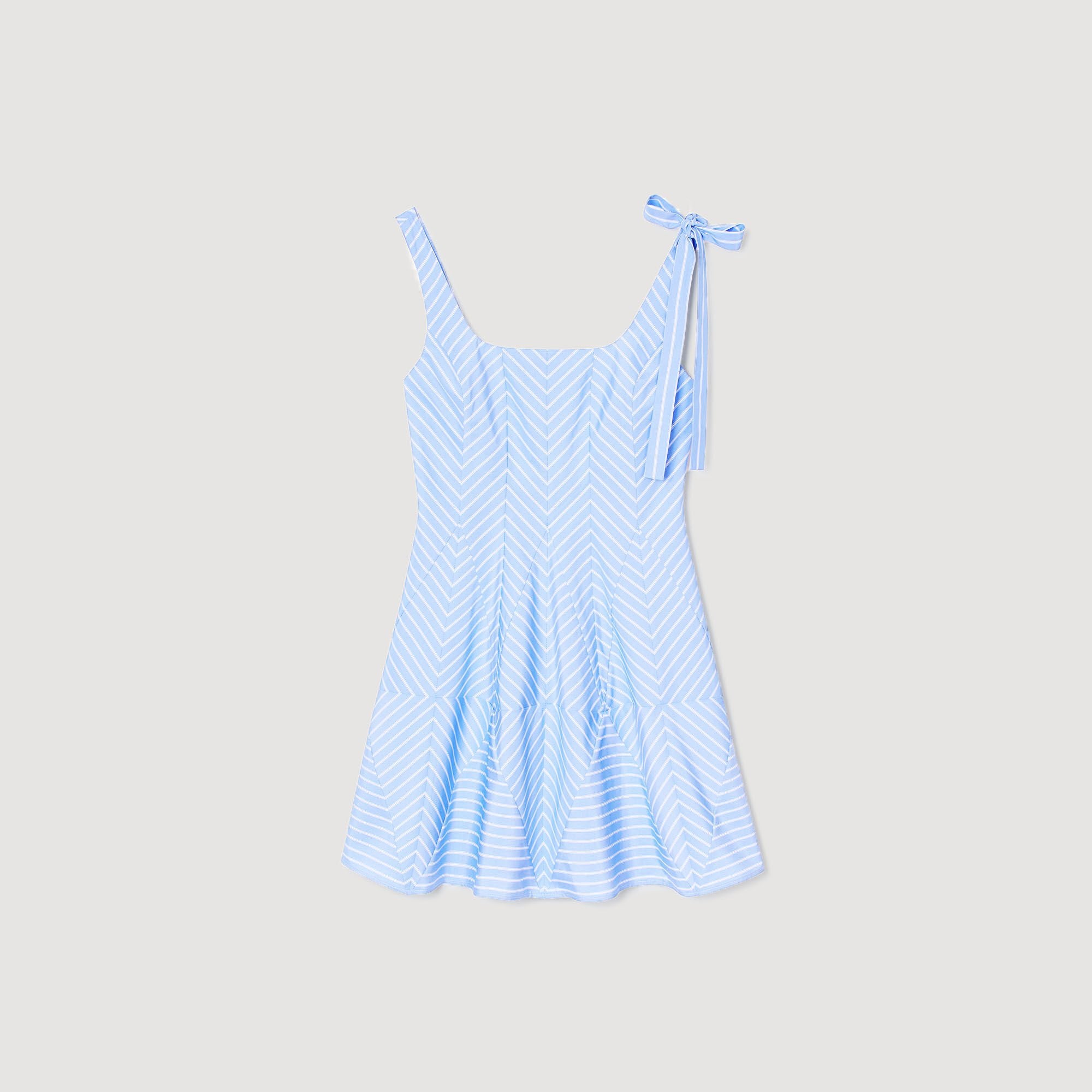Sandro Women Mini striped dress