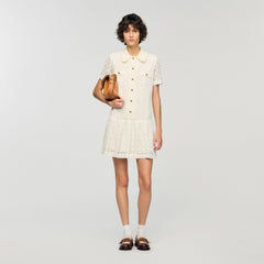 Sandro Women Mini lace dress