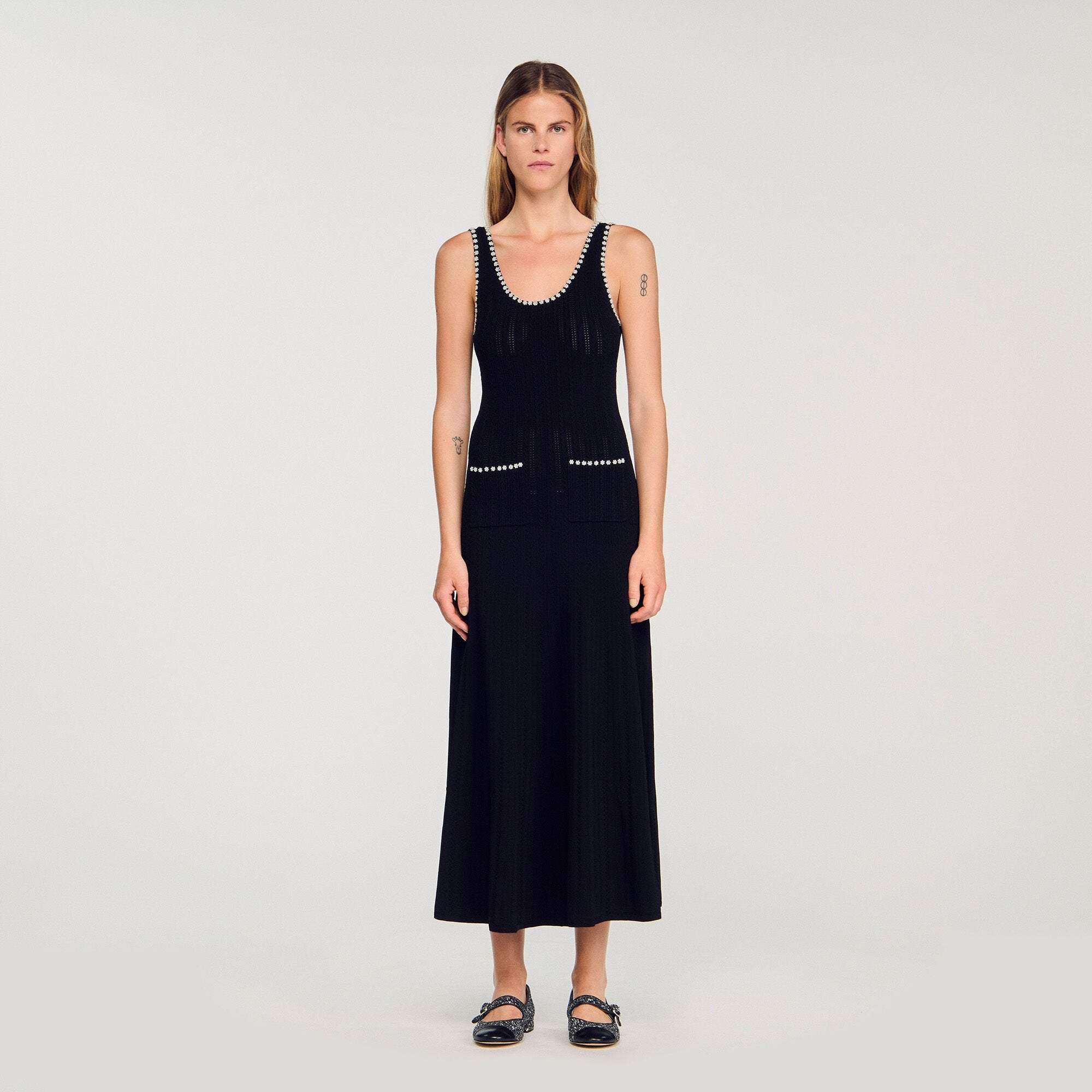Sandro Women Beaded dress