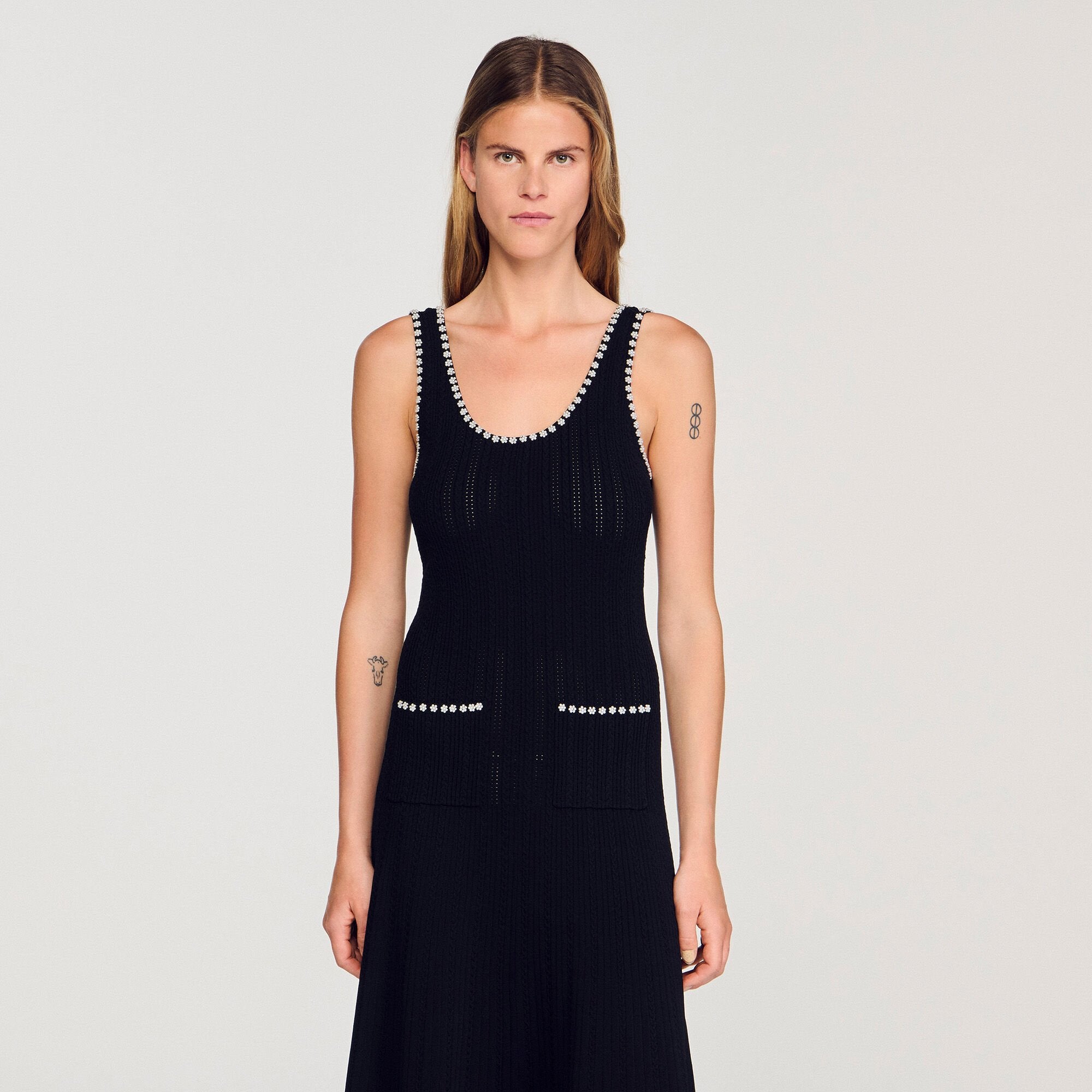 Sandro Women Beaded dress