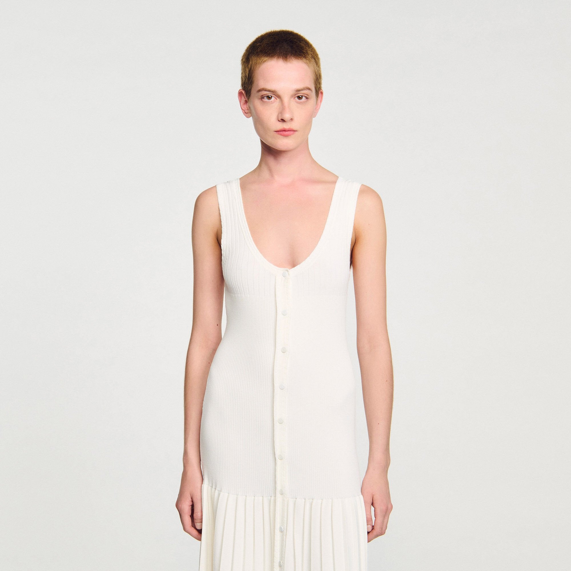 Sandro Women Knit maxi dress