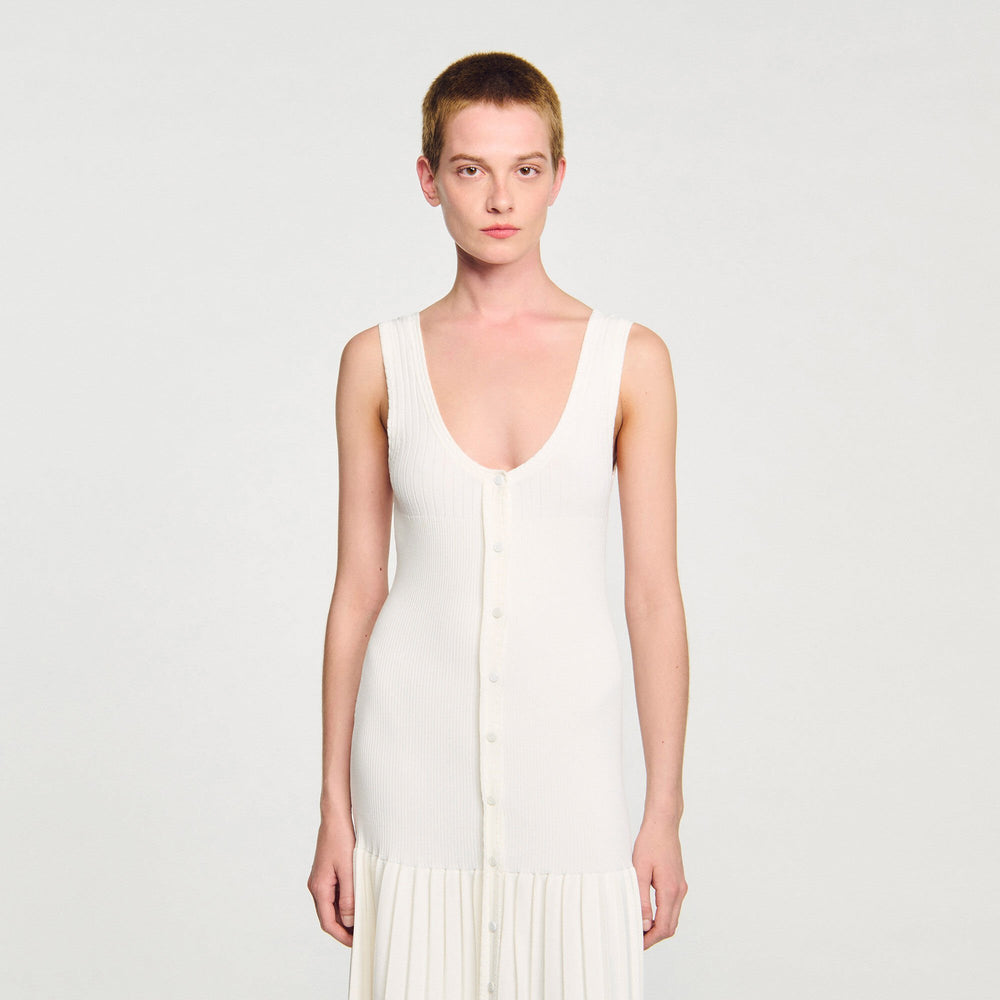 Sandro Women Knit maxi dress