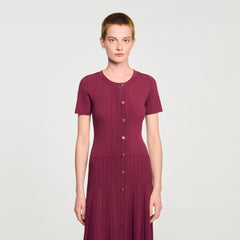 Sandro Women Knit maxi dress