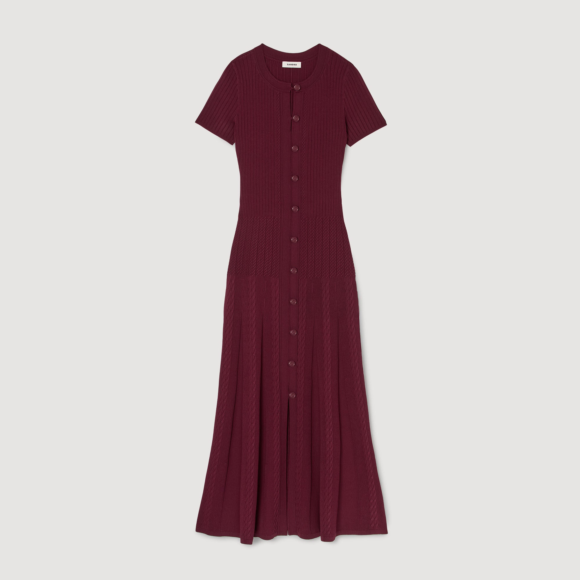Sandro Women Knit maxi dress