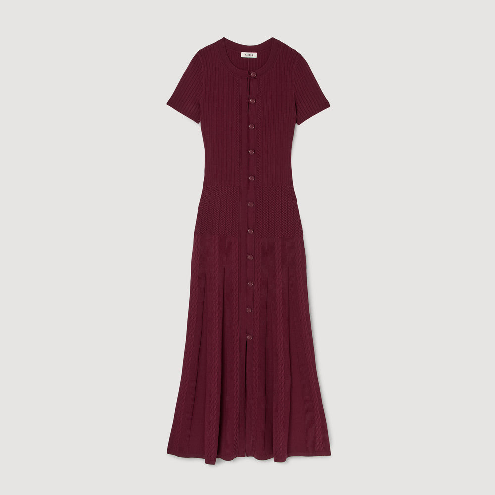 Sandro Women Knit maxi dress