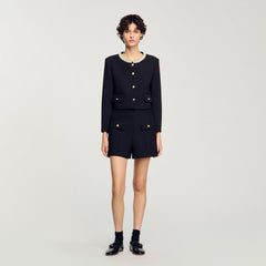 Sandro Women High-waisted shorts