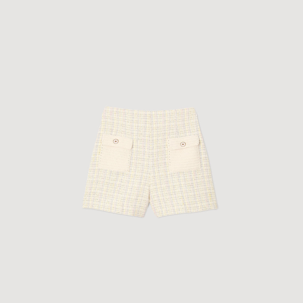 Sandro Women Decorative tweed shorts