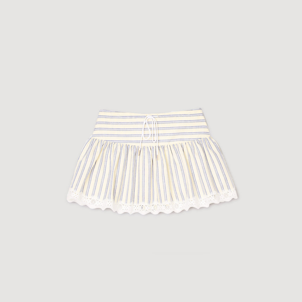 Sandro Women Striped skort