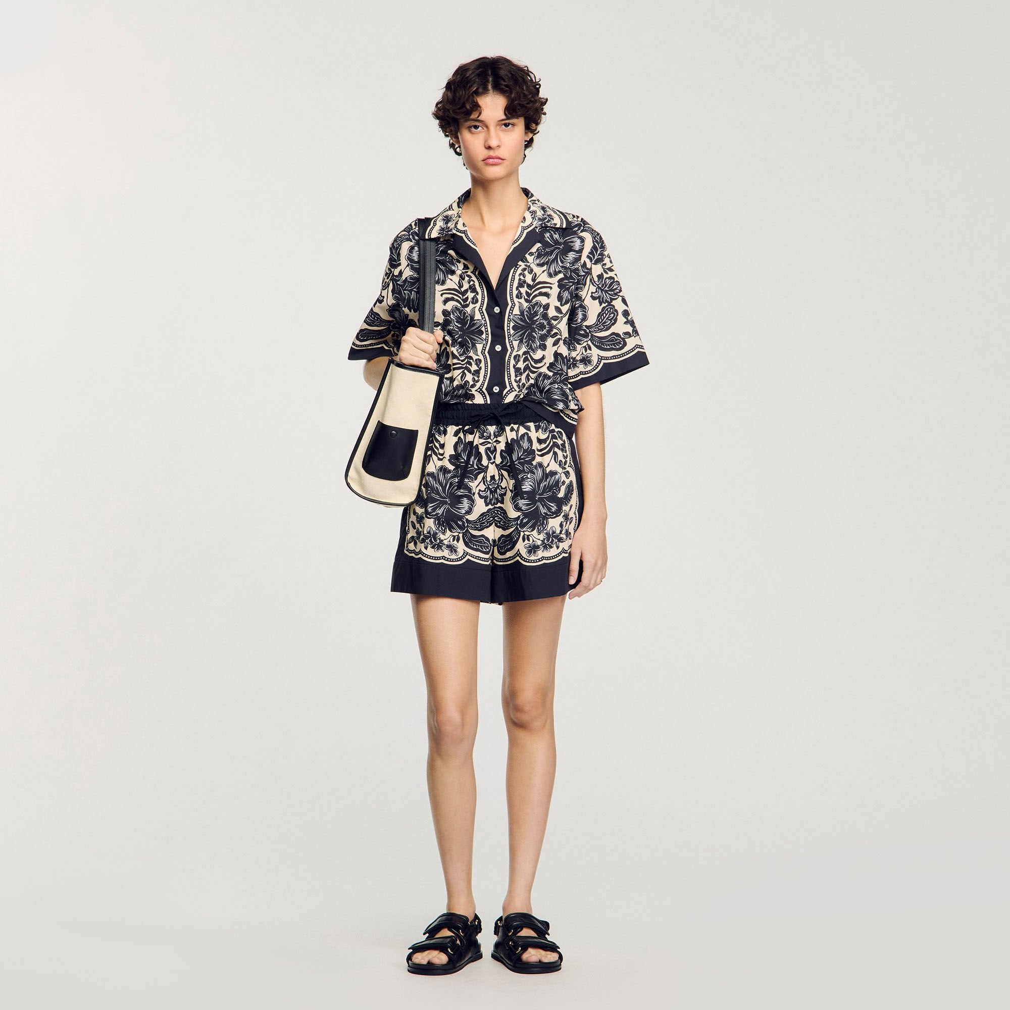 Sandro Women Floral print shorts