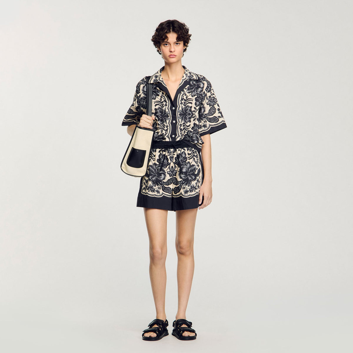 Sandro Women Floral print shorts