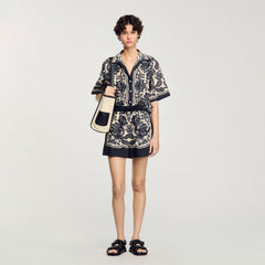 Sandro Women Floral print shorts