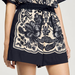 Sandro Women Floral print shorts