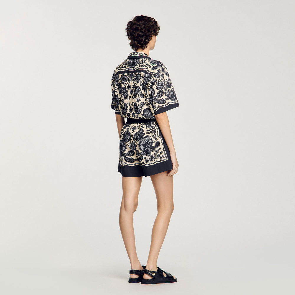 Sandro Women Floral print shorts