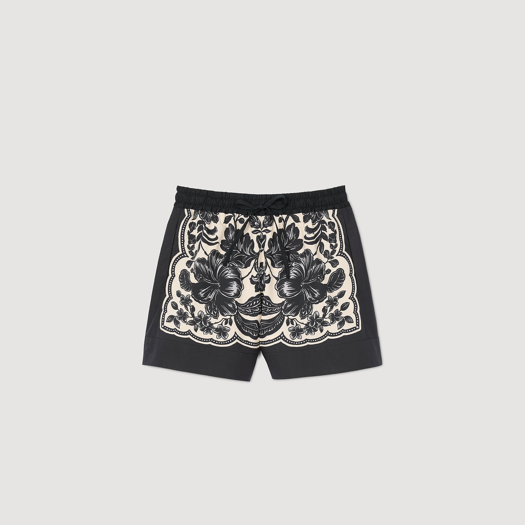 Sandro Women Floral print shorts