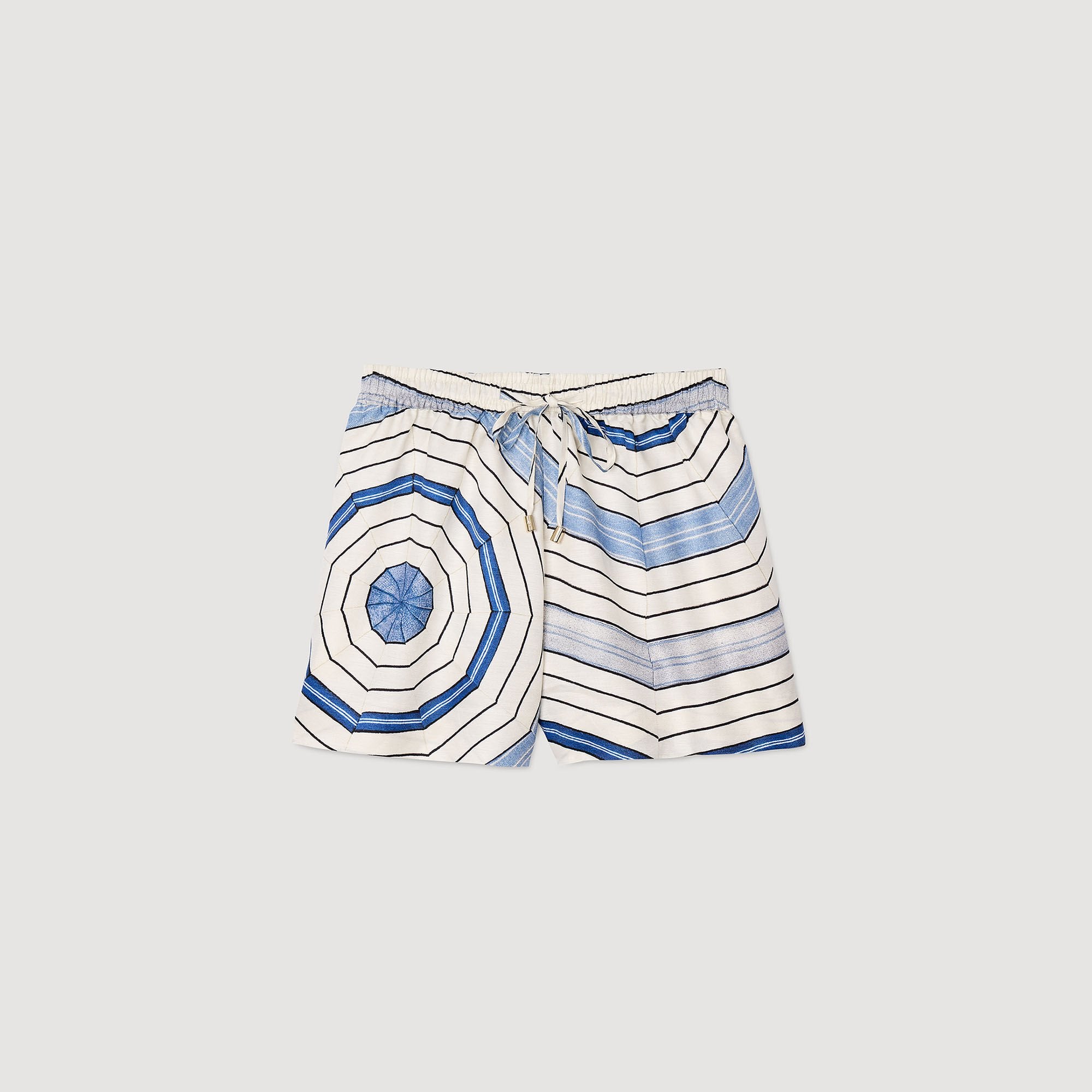 Sandro Women Spiral-motif shorts