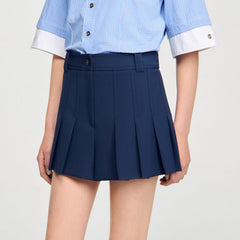 Sandro Women Tailored pleated shorts