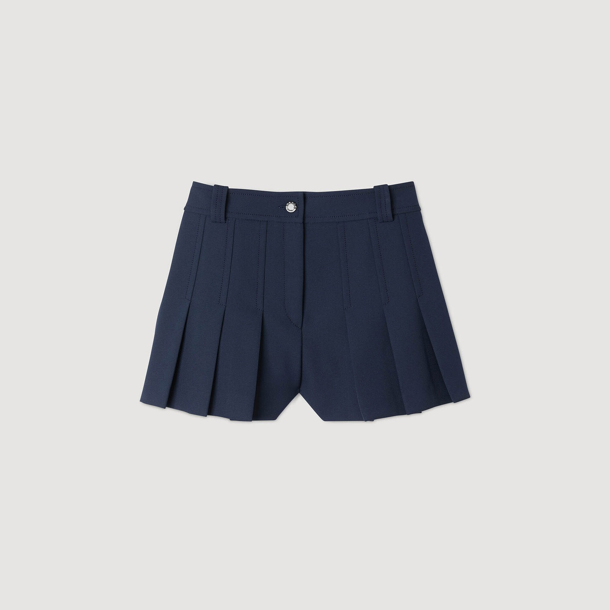 Sandro Women Tailored pleated shorts