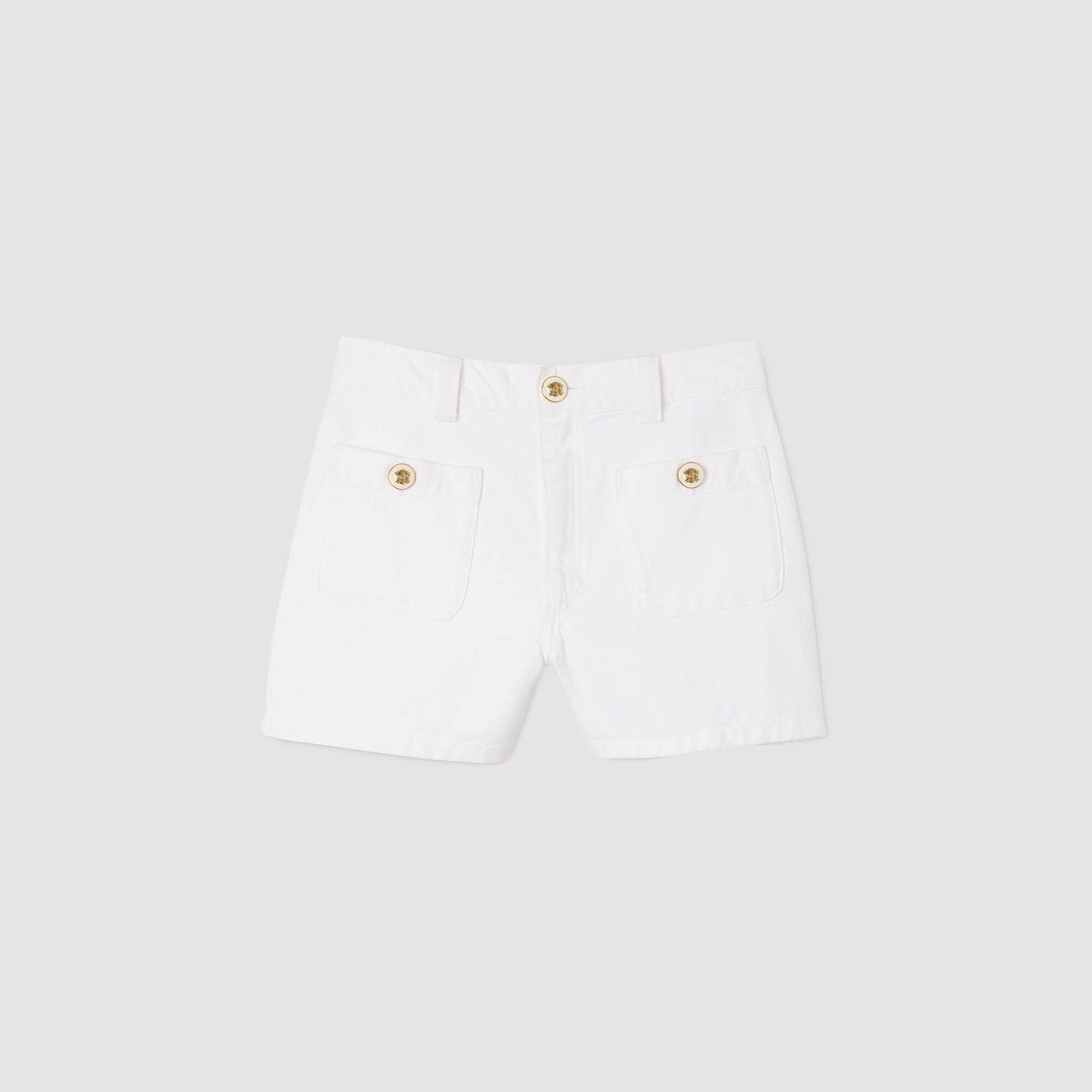 Sandro Women High waist denim shorts