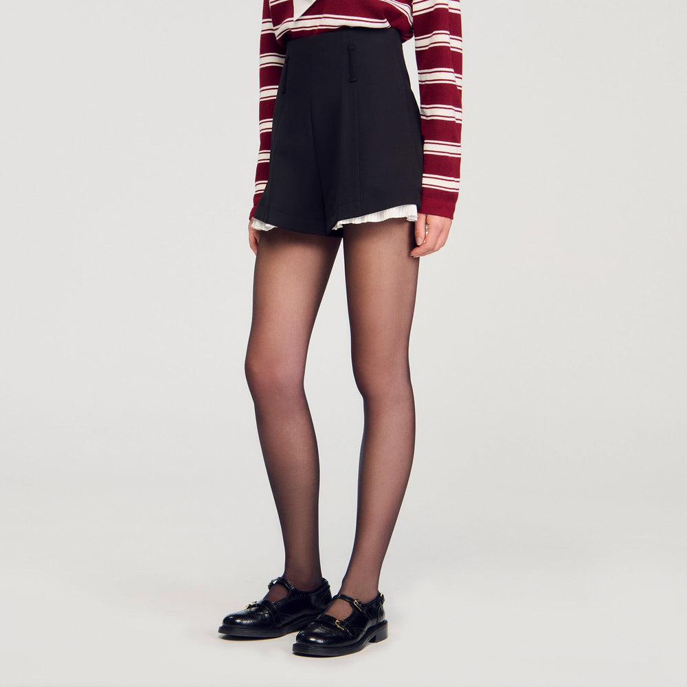 Sandro Women Tailored flounced shorts