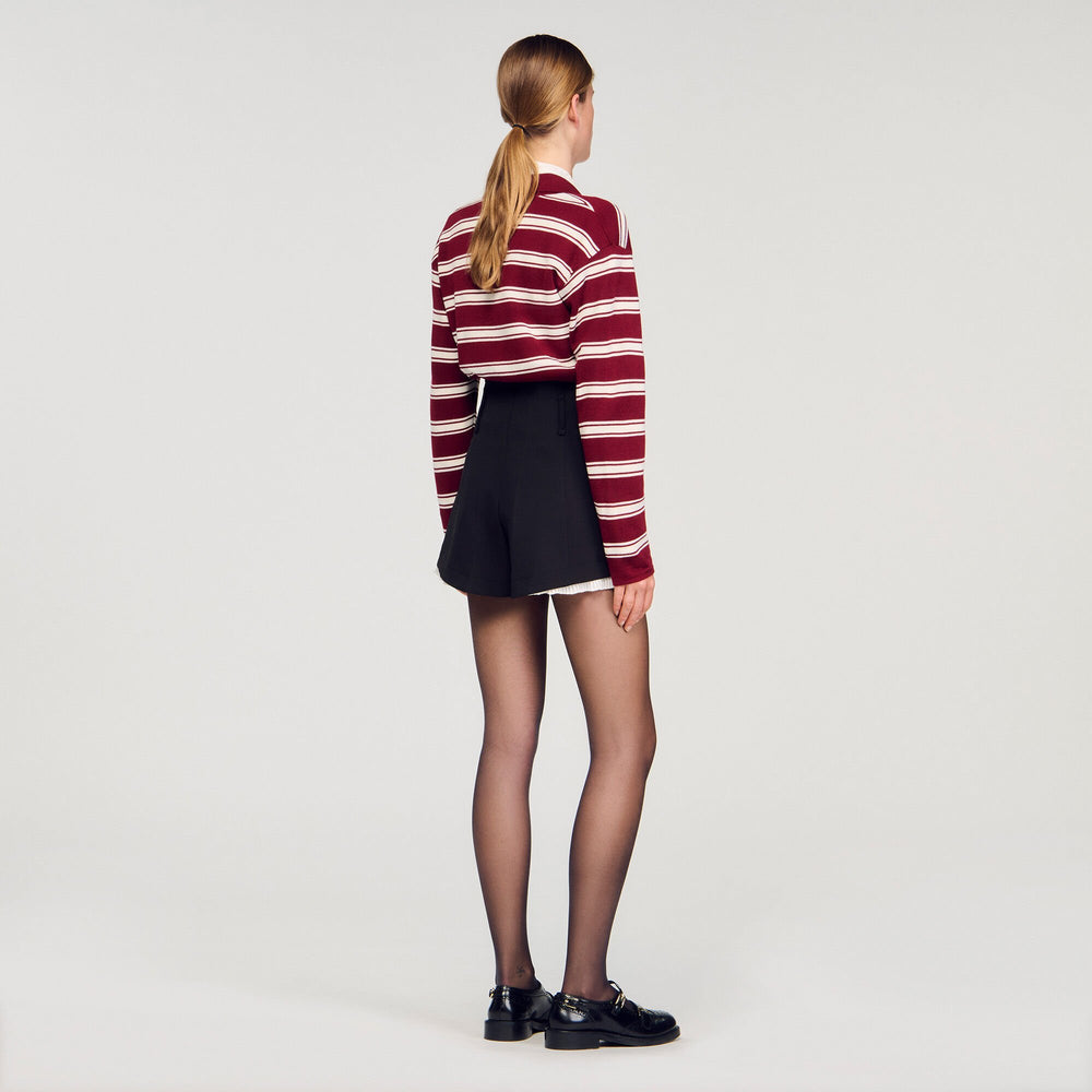 Sandro Women Tailored flounced shorts