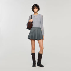 Sandro Women Pleated skort