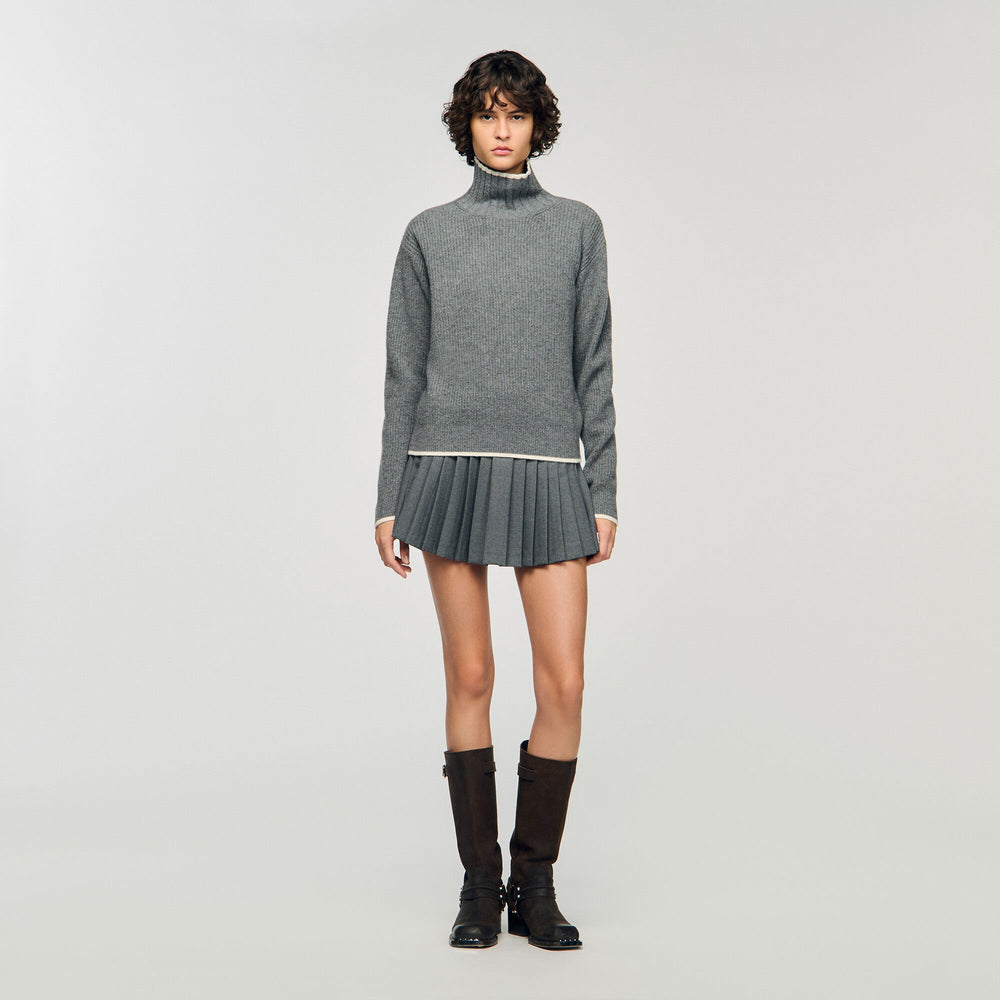 Sandro Women Pleated skort