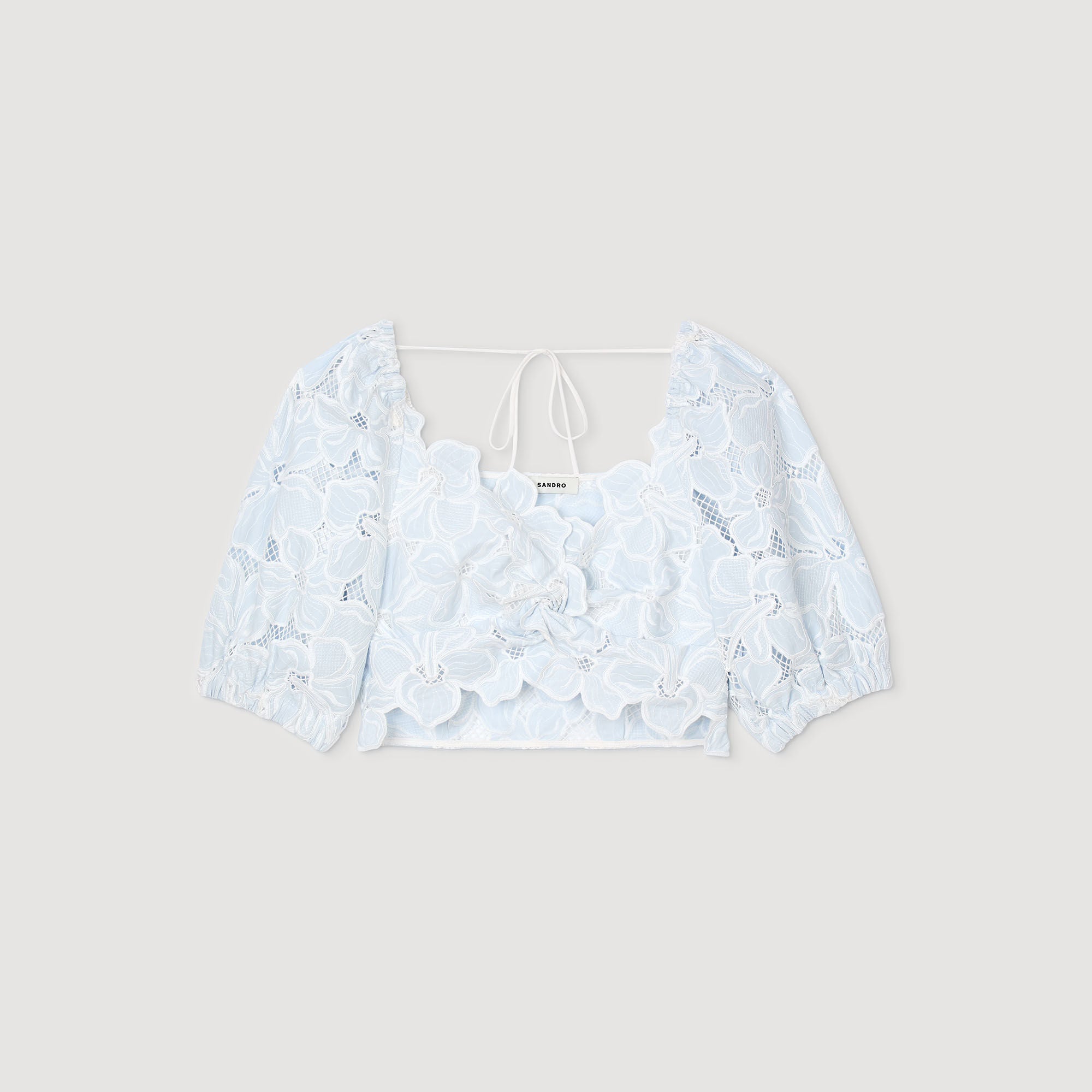 Sandro Women Guipure lace top