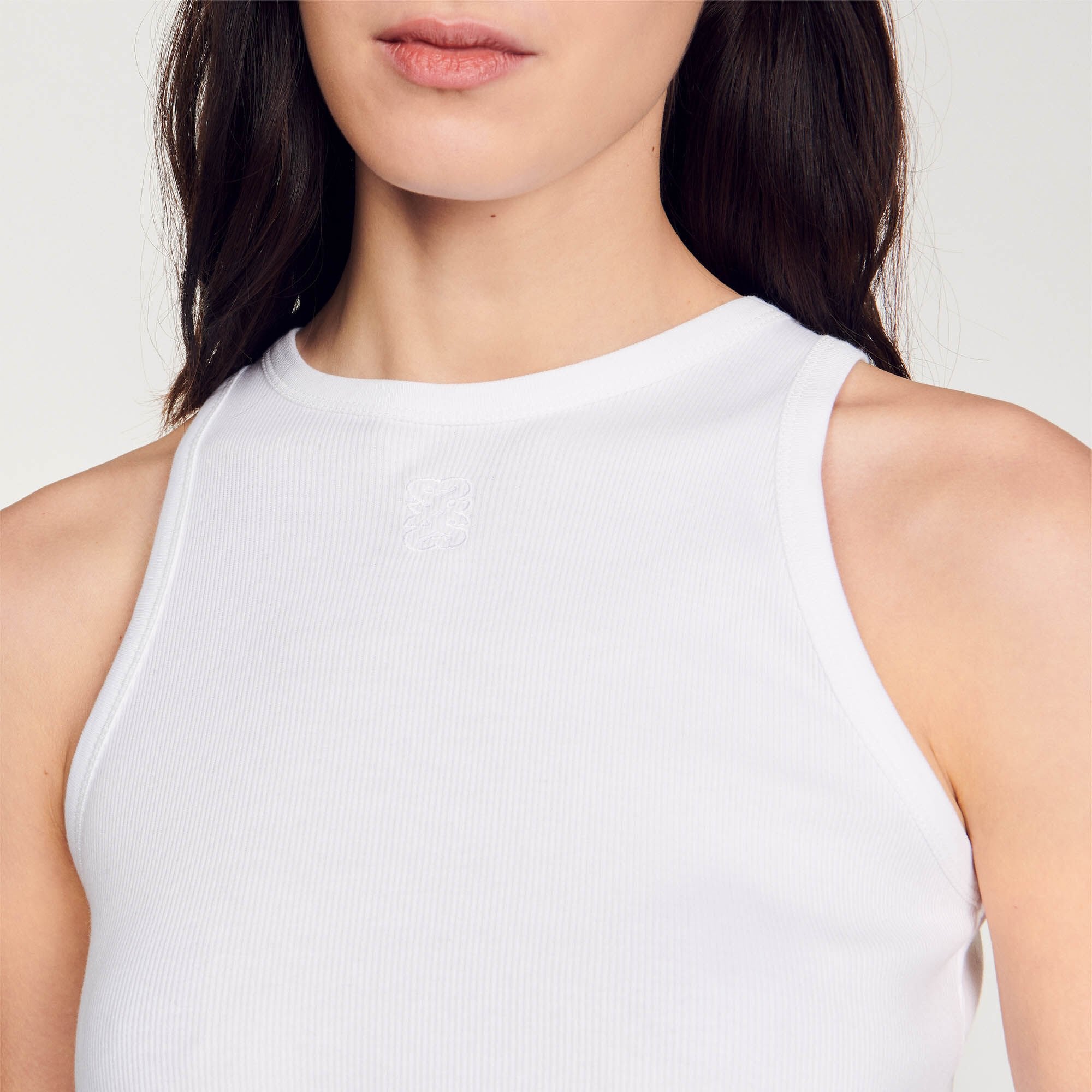 Sandro Women Embroidered vest top
