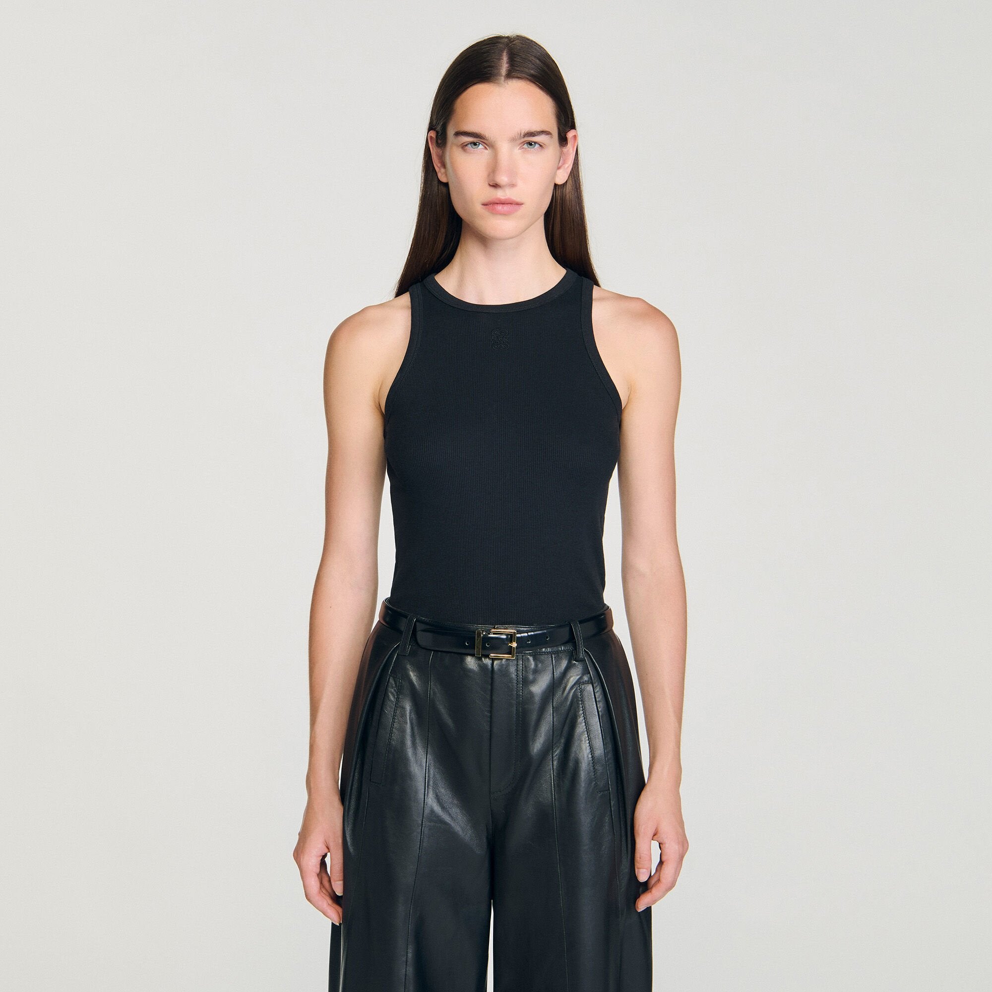 Sandro Women Embroidered vest top