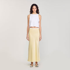 Sandro Women Beaded crop top
