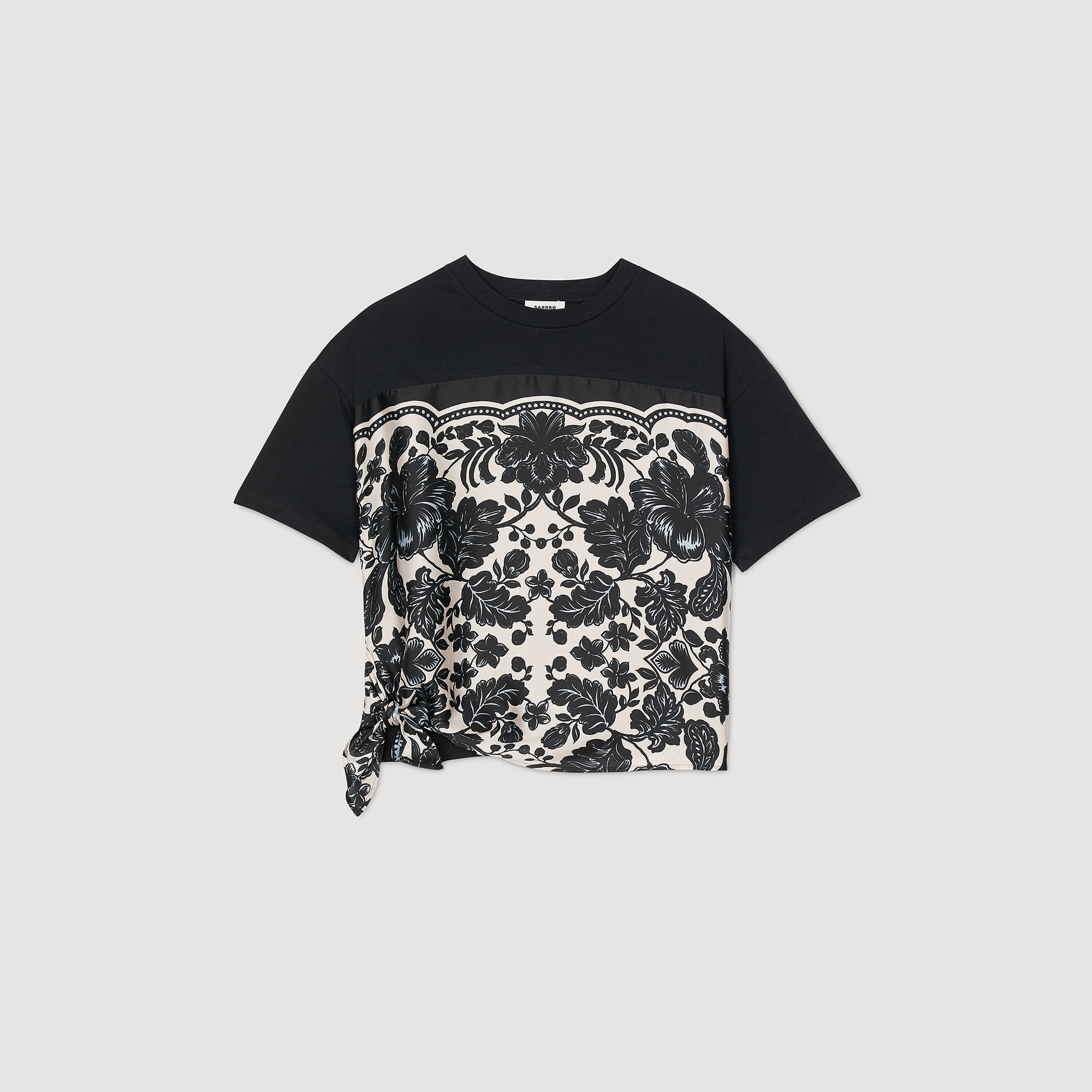 Sandro Women Floral motif T-shirt