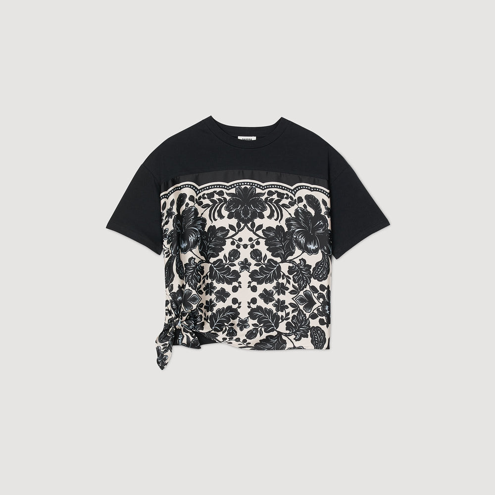 Sandro Women Floral motif T-shirt