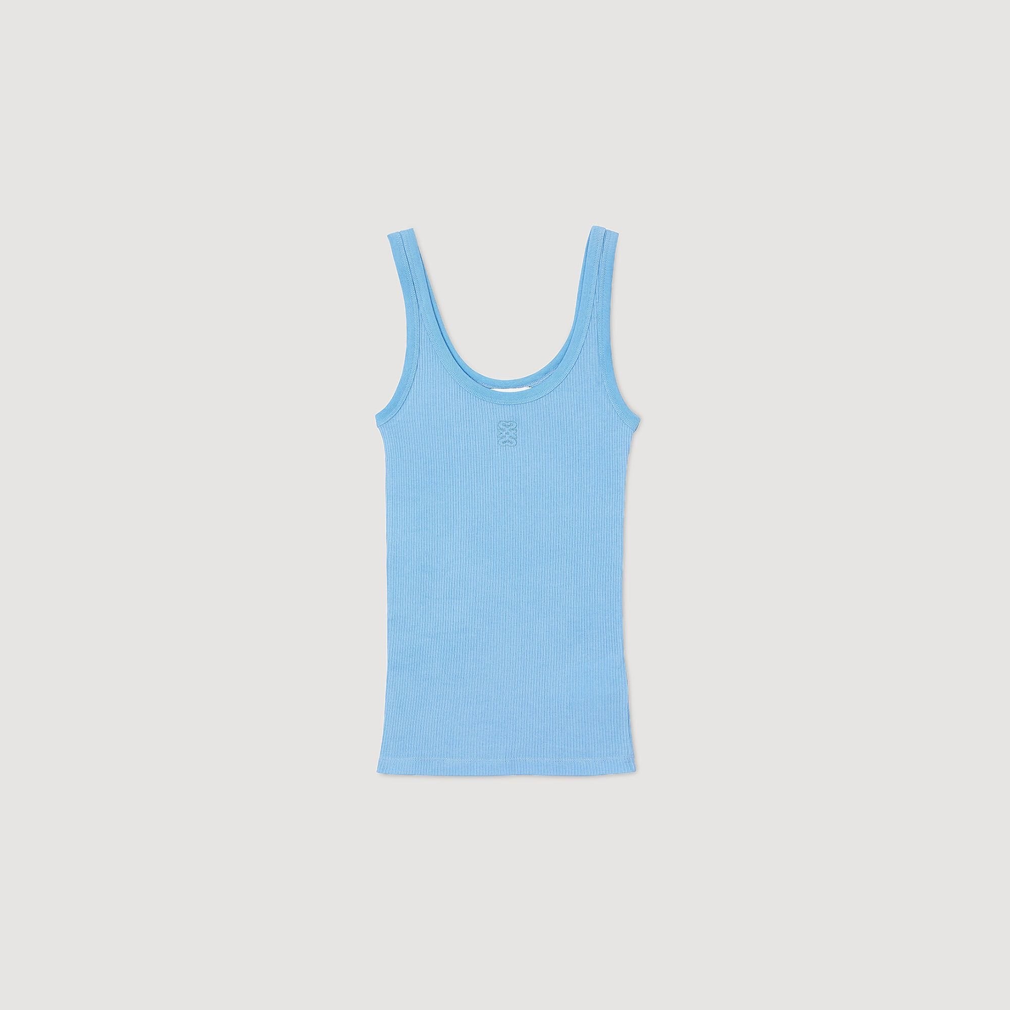 Sandro Women Ribbed vest top